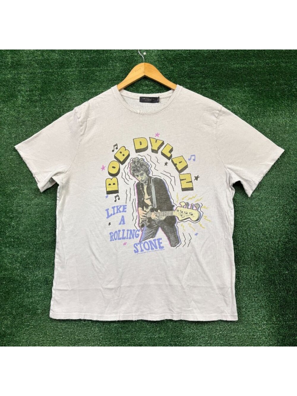 Bob Dylan Like A Rolling Stones Rock T-Shirt Size Extra Large